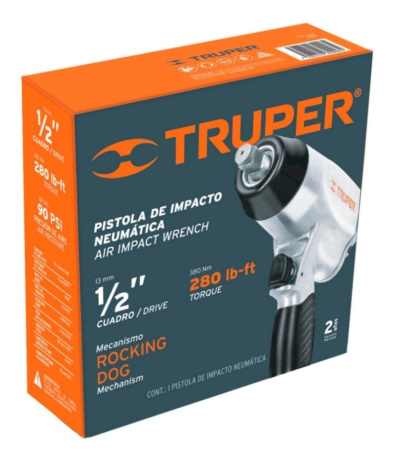 [TR-TPN-731-EX] Llave Impacto Neumatica 1/2" Truper 18242