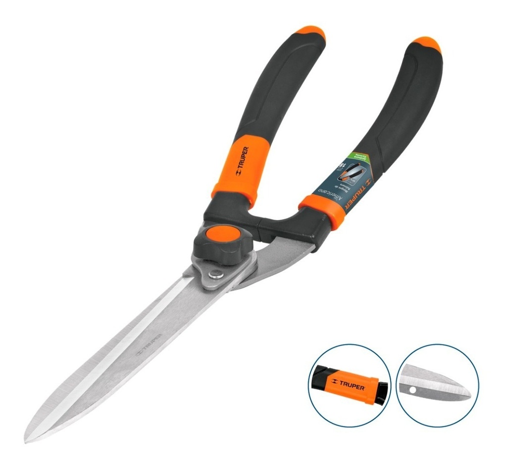 Tijera Americano Mgos Polímero 18-1/2' Truper 18473 Negro