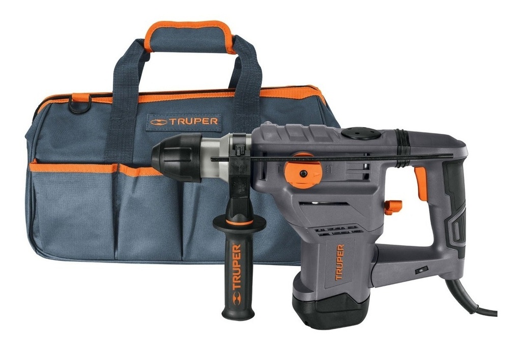 Rotomartillo Sds Plus, 5 Joules Truper 19320 Color Gris Frecuencia 60 Hz