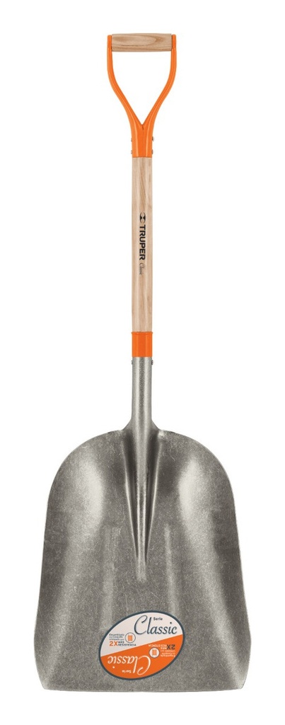 Pala Carbonera Puño Y Modelo Classic Cabeza 24 5/8 Truper