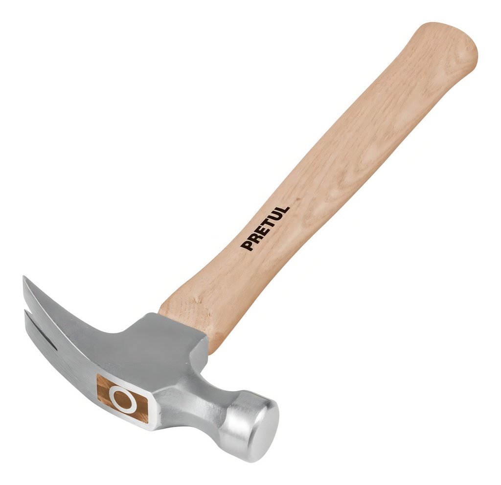 Martillo Uña Recta 16 Oz, Pretul 25001