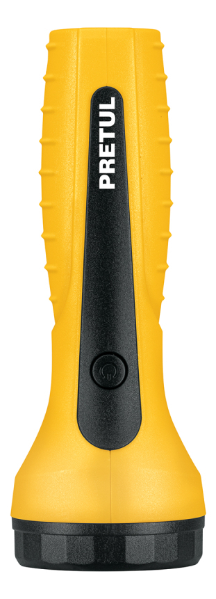 Linterna Plástica de Led, 60 Lm, Recargable a Granel Amarillo, Azul, Verde y