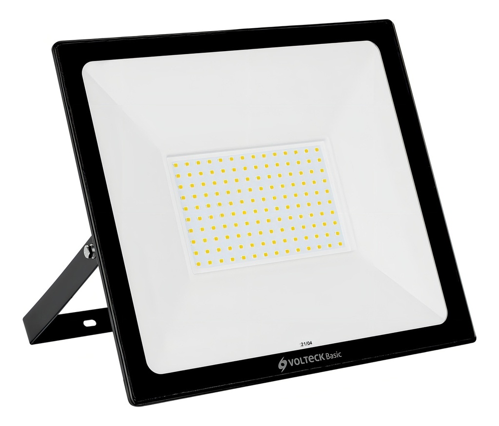 Reflector Ultra Delgado Led 100w Volteck 28093 Negro