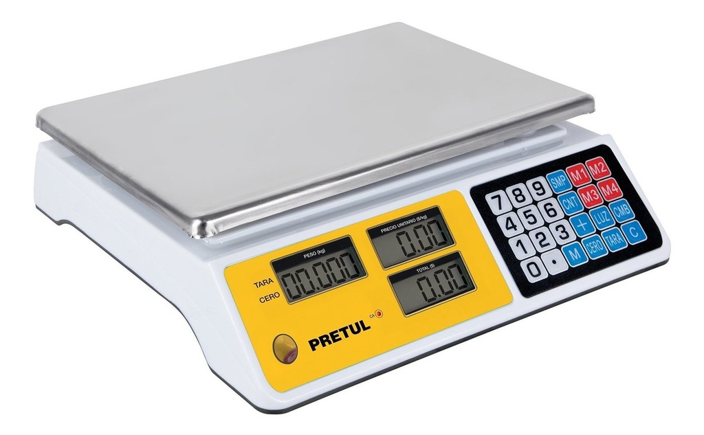 Báscula Electrónica Multifunciones 40 Kg Pretul 29966