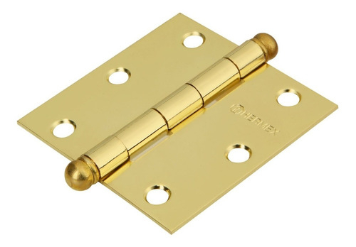 [TR-BC-301R] Bisagra Ace. Latonado 3" Cabeza Redonda Hermex 43232