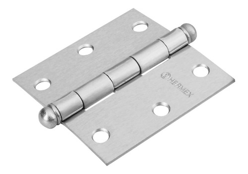 [TR-BC-303R] Bisagra Ace. Cromo Mate 3" Cabeza Redonda Hermex 43256