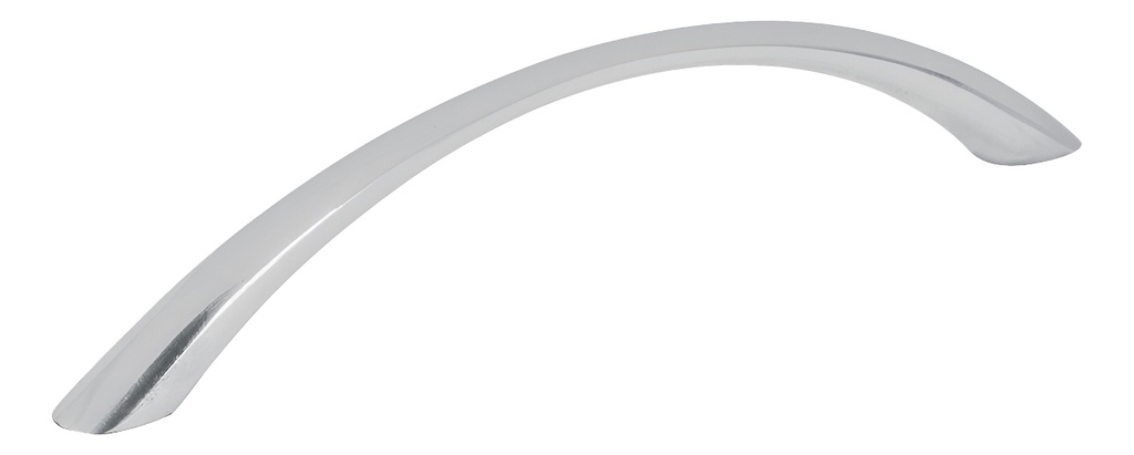 Jaladera, Niquel Satinado, Estilo Arco, 128 Mm Hermex 43823 Color Plateado