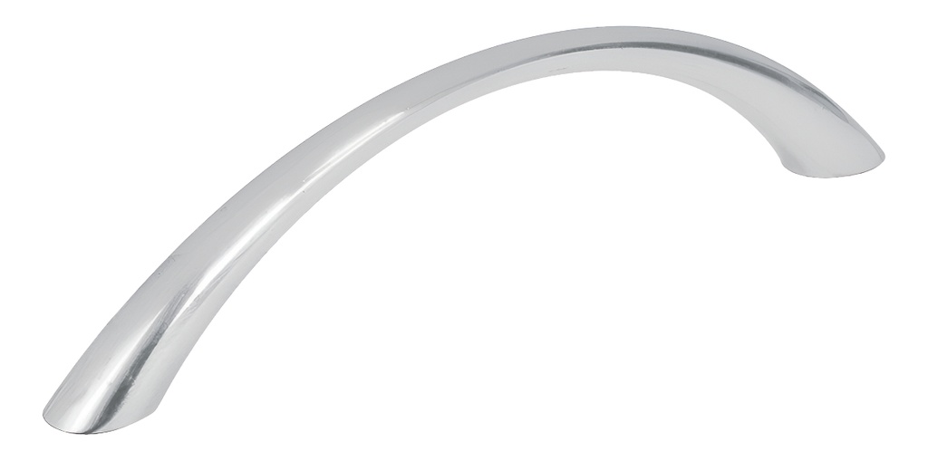 Jaladera De 96mm Estilo 'arco' Acabado Níquel Satinado