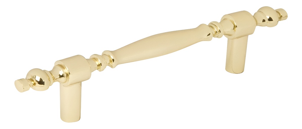 Jaladera, Latón Brillante, Estilo Colonial Hermex 43836 Color Dorado