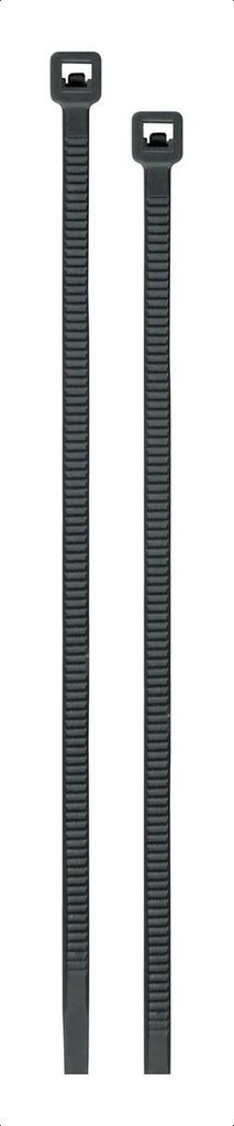 [TR-CIN-1820N] Cincho Plástico 18 Lb 20 Cm Negro 100 Pz Volteck 44322