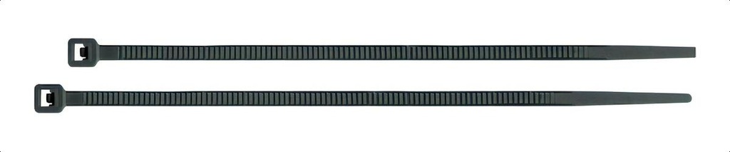 Cincho Negro 50 Lb 4.5 MM X 350 MM 25 Pz Voltech 44329 Color Negro