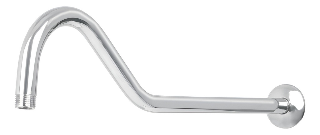 Brazo Y Chapeton Tipo Gancho Cromado Foset 44508