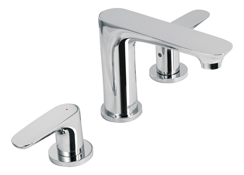 Mezcladora Riviera Lavabo Foset 45188 Acabado Cromado