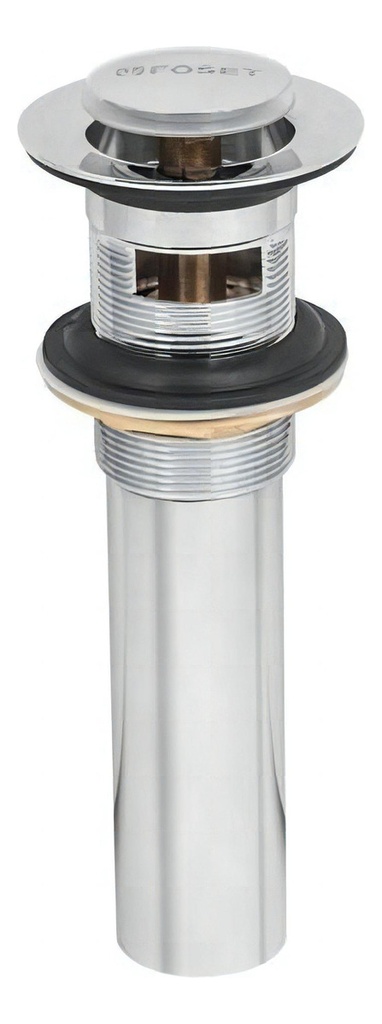 Contra Lavabo Sistema Push Laton Satinado Foset 45283