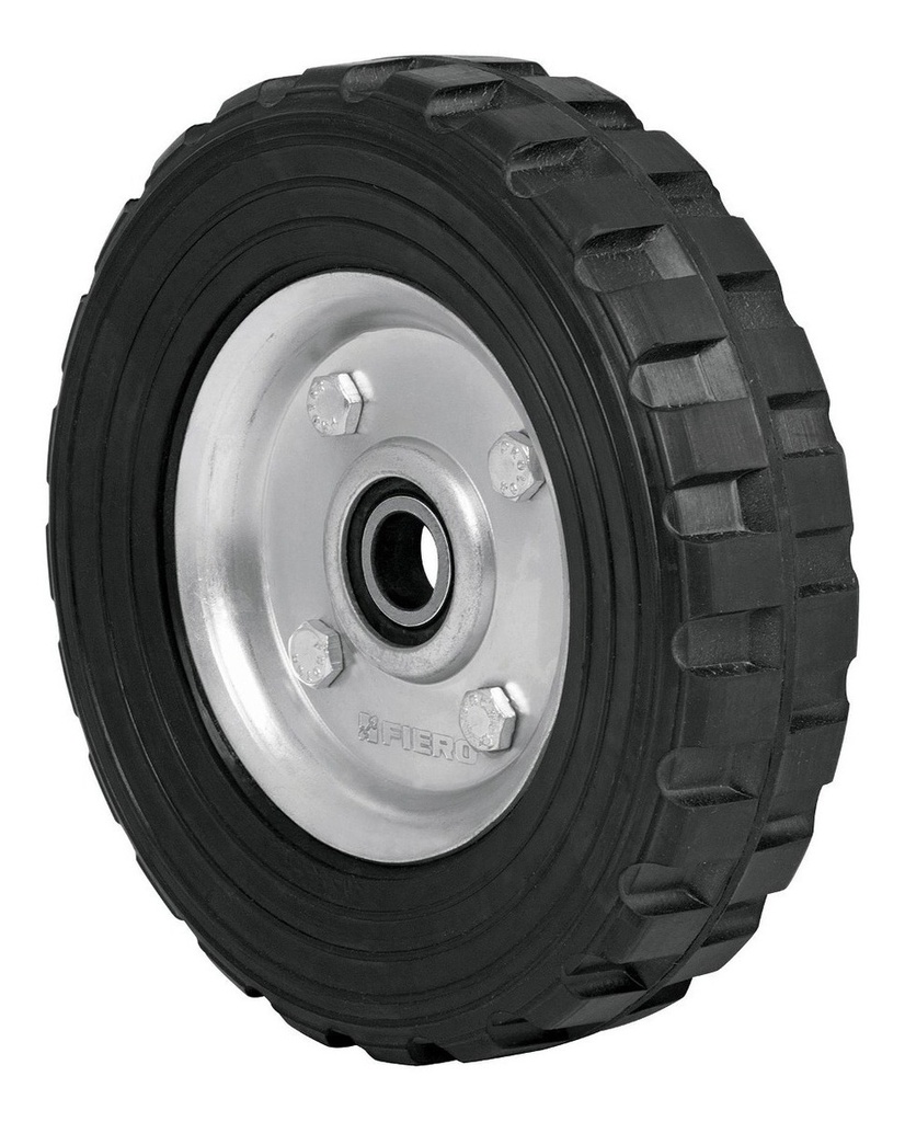 [TR-RD-71] Rueda Llanta Un Balero Para Diablo 7´ 70kg Hule Solido 45482