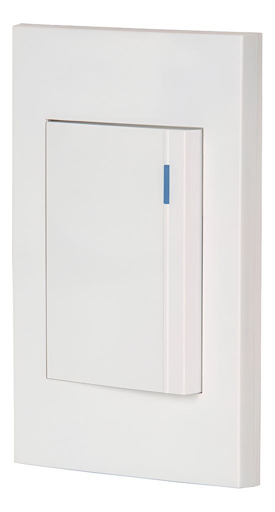Placa Armada 1 Interruptor 3 Módulos Blanco Volteck 45593