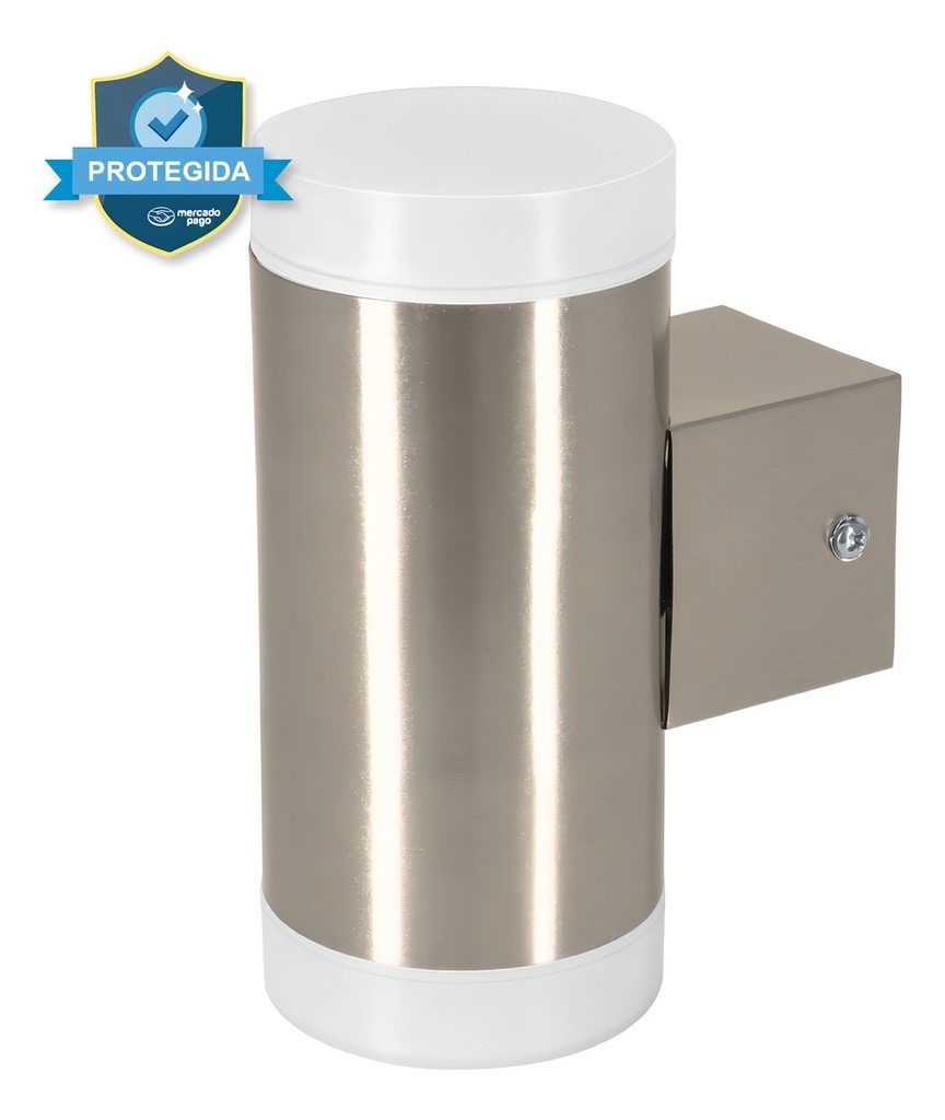Arbotante Exterior Cilindrico LED Spot 2, 5w Volteck 46129 Gris