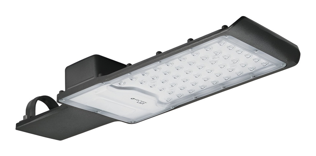 [TR-SUB-840L] Luminario Suburbano Led Plano Aluminio 50w Volteck 46258 Carcasa Negro