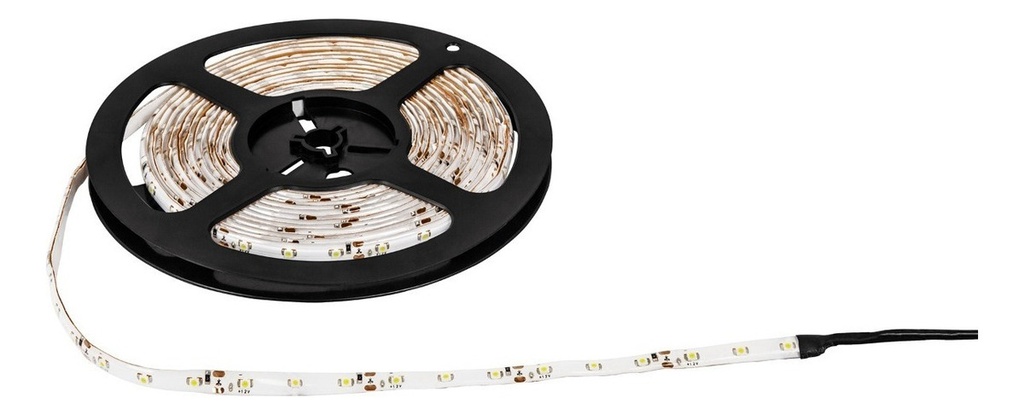 Tira Led Interior Y Exterior 5 M 18 W 2700k Volteck 46369