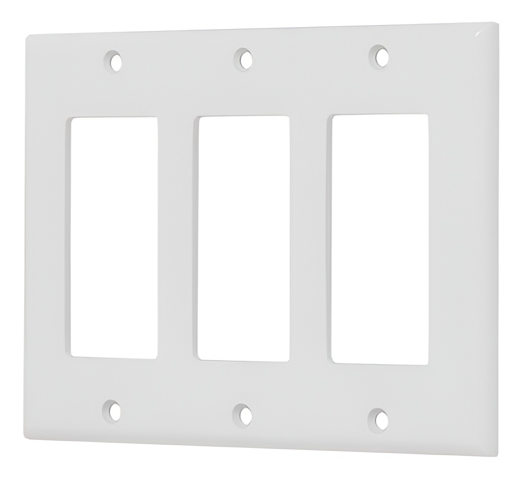 Placa 3 Ventanas Policarbonato Classic Voltech 46420