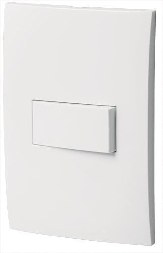 Voltech Placa 3 Interruptores 2 Sencillos 1 de 3 Vías Modelo Oslo
