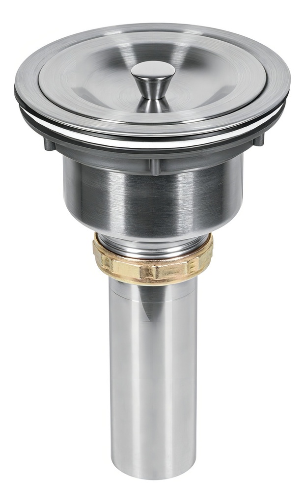 Desague 3.5'' Acero Inoxidable Tarja Fregadero Foset 46629 Color Plateado