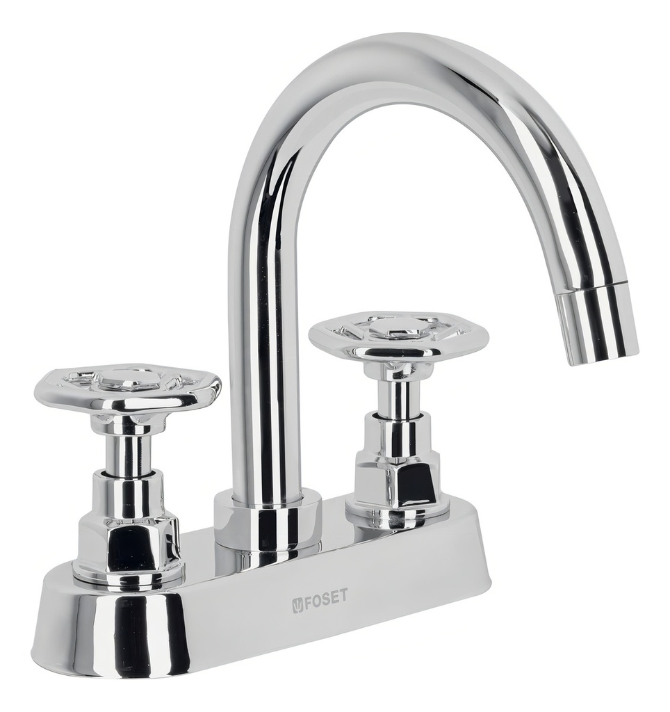 Mezcladora P/lavabo, Manerales Redondos, Foset 46753