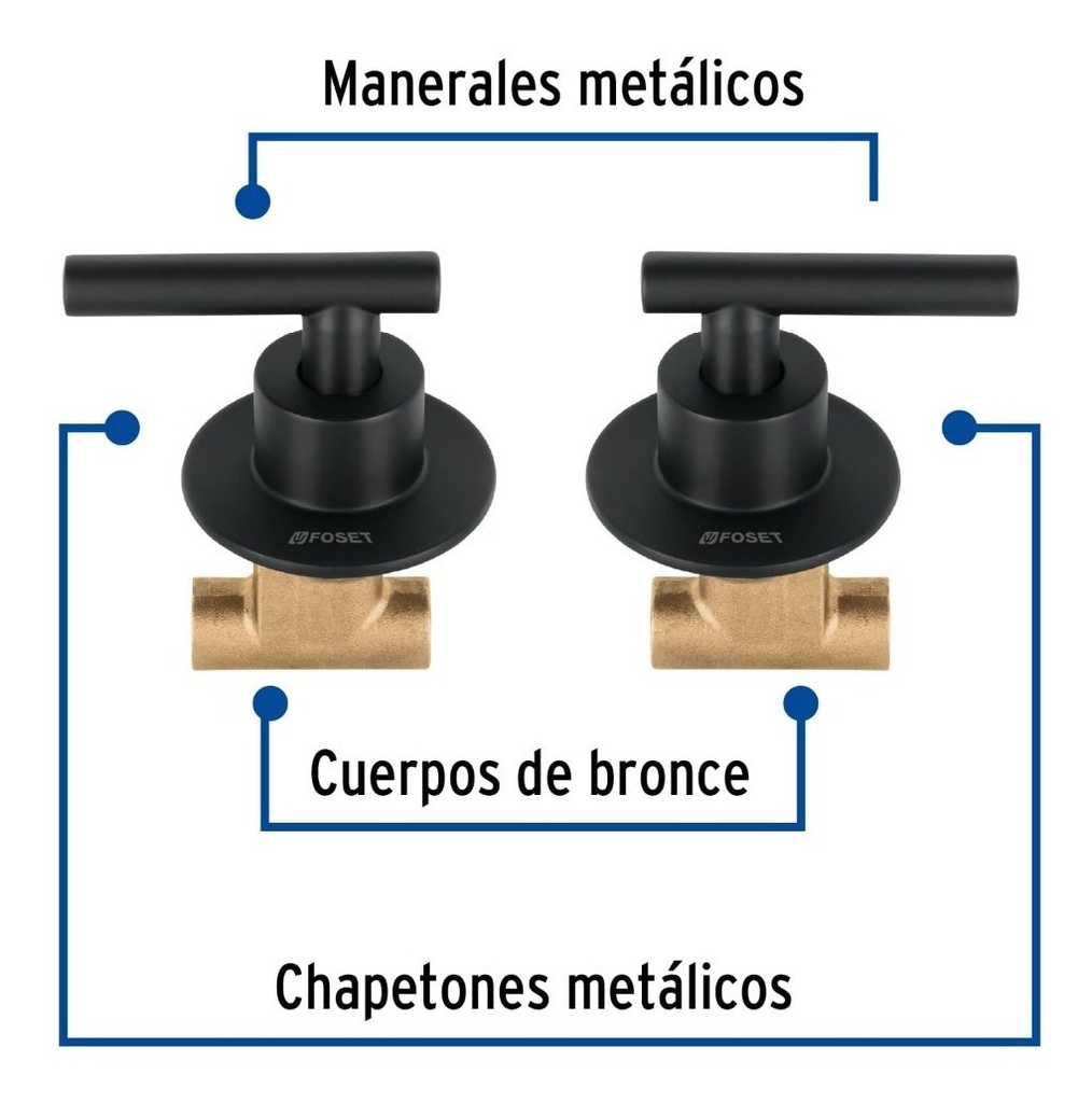 Foset Tubig Tbe-662m Color Negra