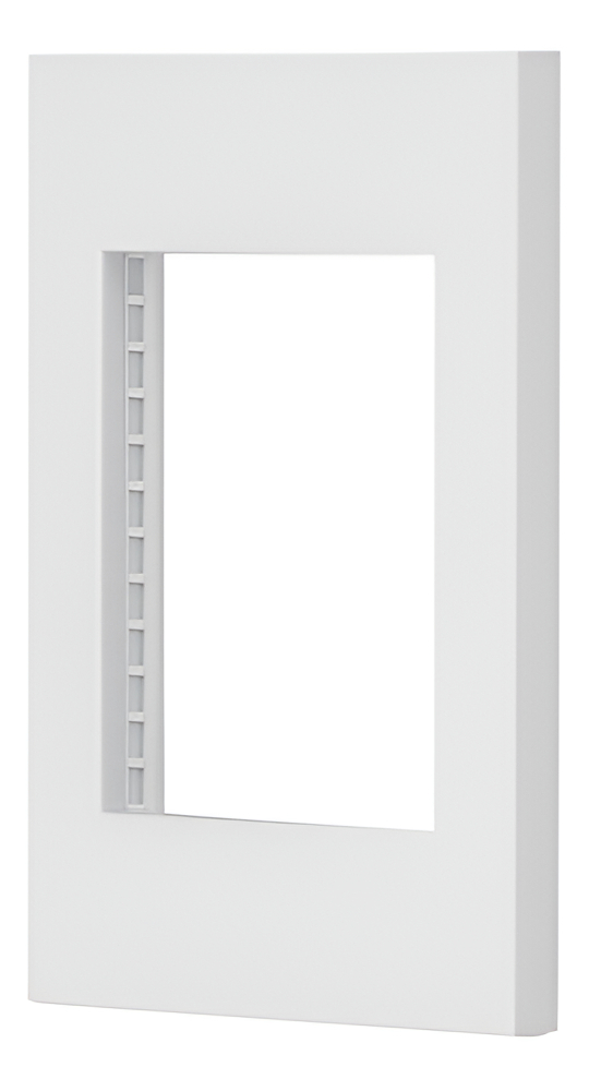 Placa 1 Ventana 3 Modulos Linea Española Volteck 47043 Color Blanco Corriente Nominal 0 A Voltaje Nominal 0v