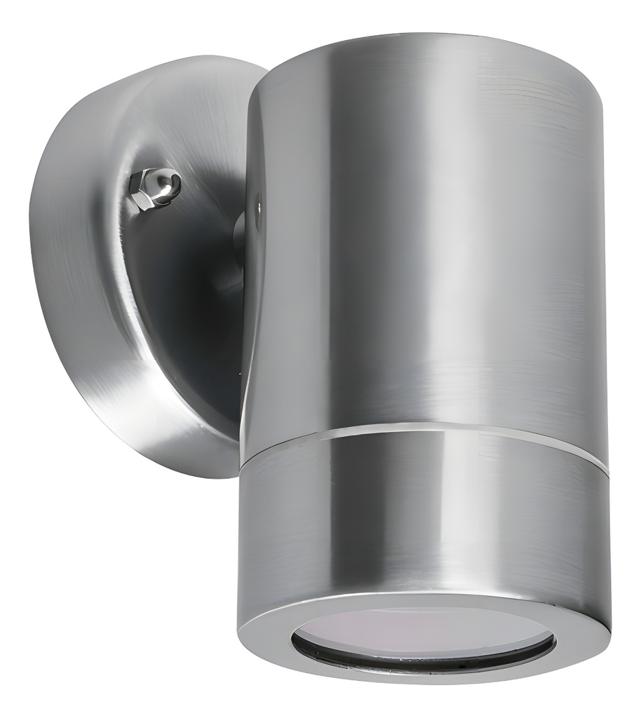[TR-ARB-202S] Arbotante Exterior Cilíndrico Spot 1xmr16gu10 Volteck 47392 Gris