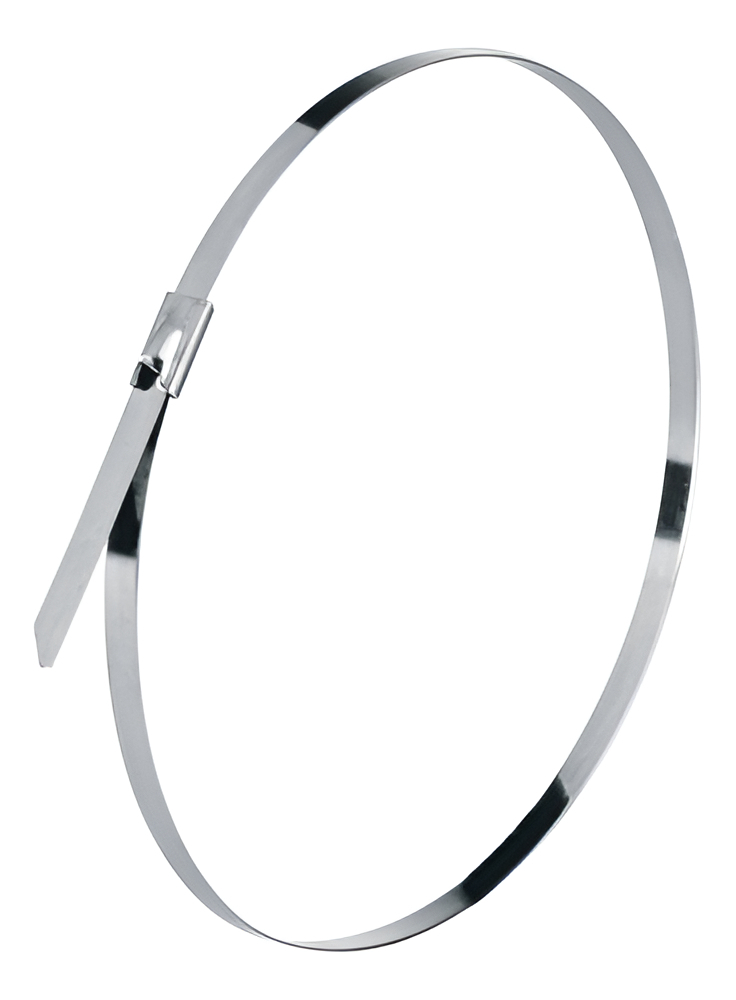 Cinchos 36 Cm Acero Inoxidable Bolsa C/10 Volteck 48041