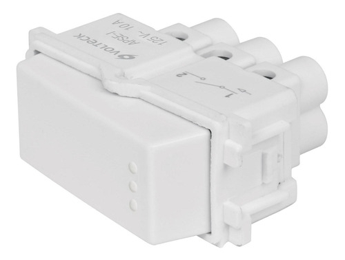 Apagador Sencillo Blanco Italiana Voltech 48132