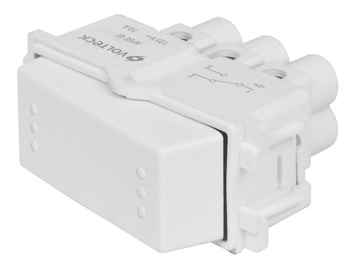 Apagador Escalera Blanco Italiana Voltech 48137