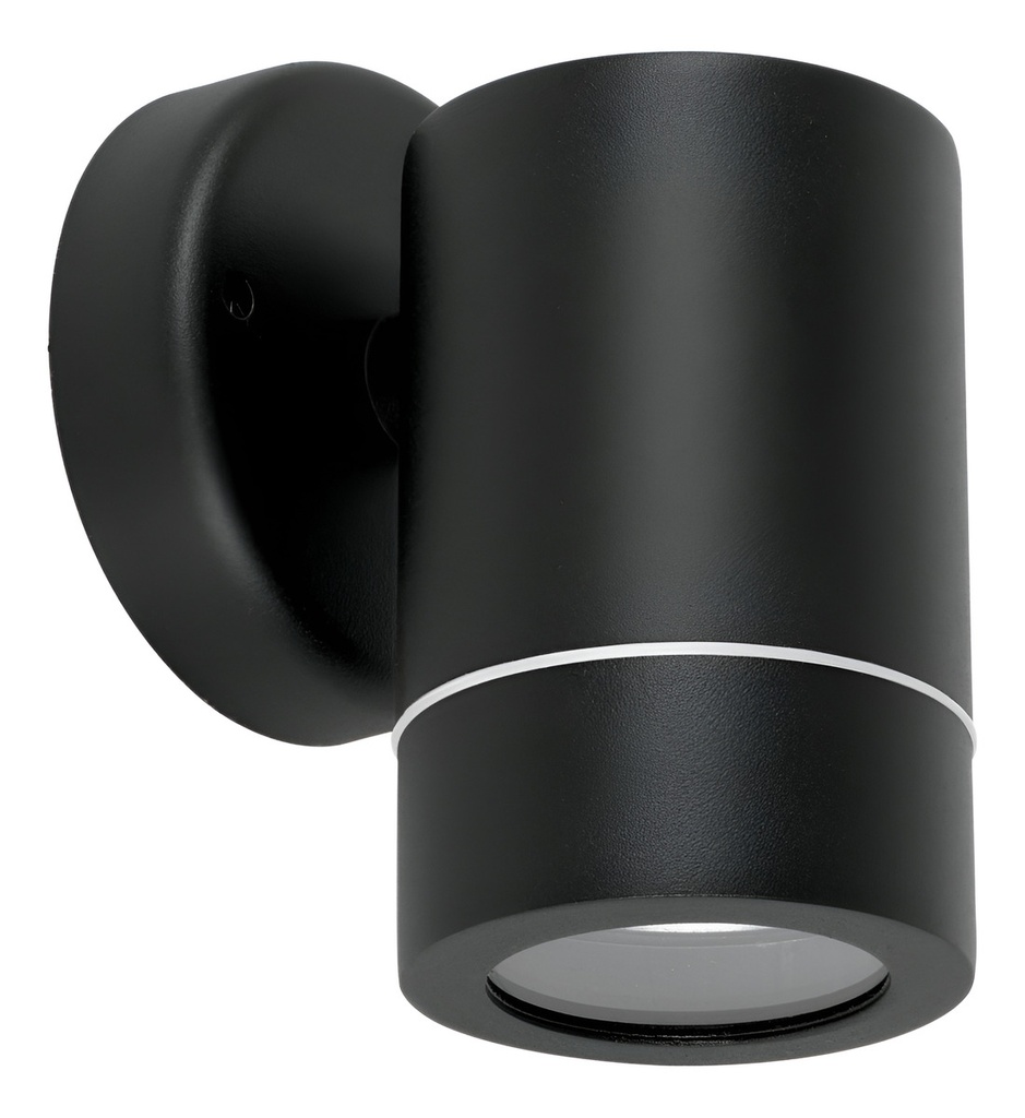 Volteck Arbotante Exterior Negro Cilíndrico Spot Led Pared Arb-203s