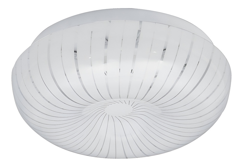 Luminario LED 8 W Tipo Plafón Decorativo Volteck 48208 Estructura Blanco