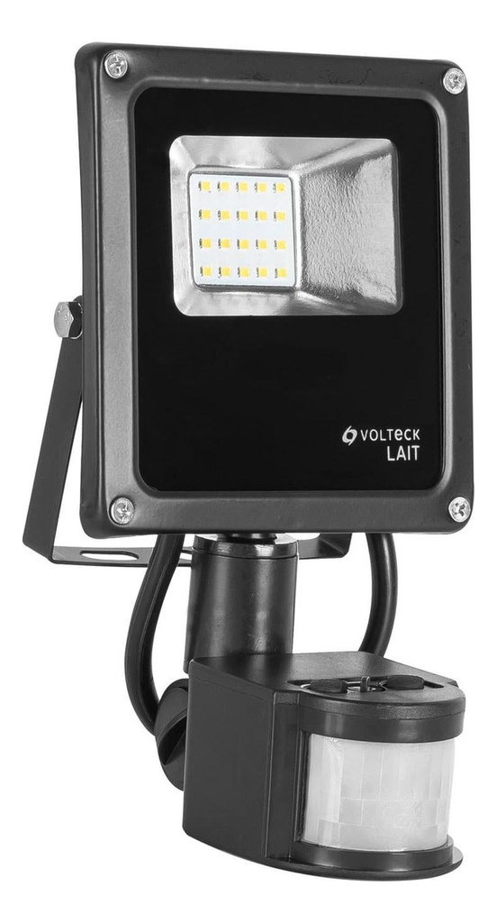 Reflector Led Con Sensor De Movimiento 10w Voltech 48228 Ref-900l