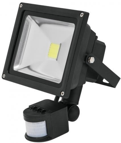 Reflector Led Volteck Ref-901l 20w Con Luz Colorblanco Frío Negro Blanco Frío