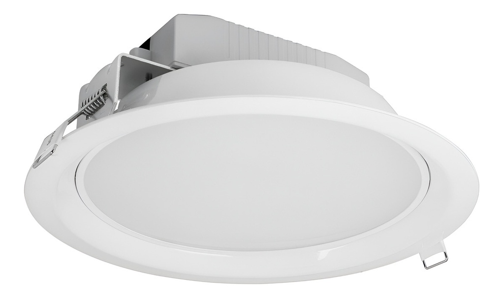 Empotrado, Redondo, 12w, 6500k, Led, Volteck 48348 Color Blanco