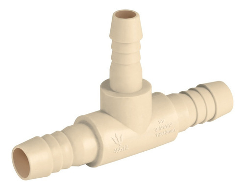 Tee Inserción, 3/4'' Foset 48570 Color Beige