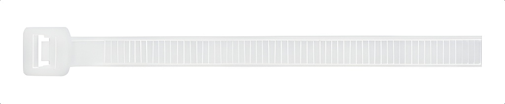 Cincho Plástico, 175 Lb, 90 Cm, Bolsa 10 Pz Volteck 48987 Color Blanco