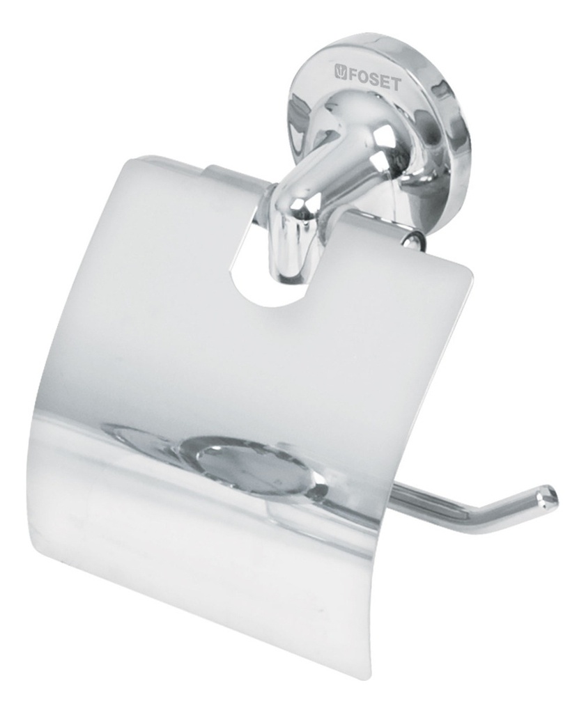 Portarollo, Línea Aqua Foset 49397 Color Plateado