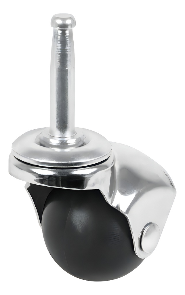 [TR-RO-50EM] Rodaja Esferica Con Espiga Para Madera 50 Mm Fiero 49695