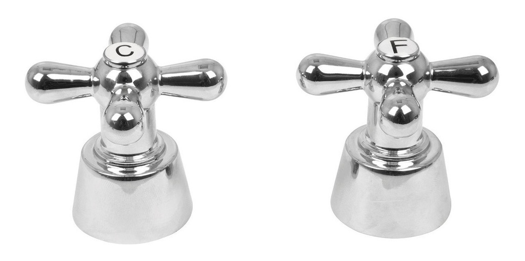 Manerales Mezcladora Aqua Tipo Cruceta 2pz Foset 49780 Acabado Cepillado