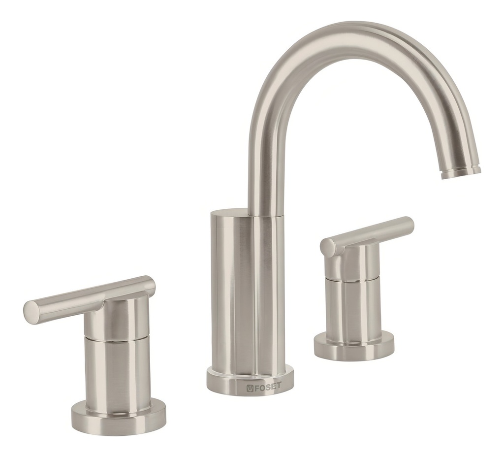 [TR-ELM-91N] Mezcladora Para Lavabo Taladros Separados Acabado Satin Foset Elm-91n