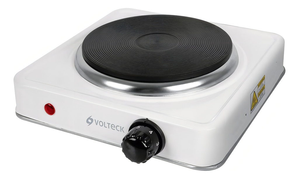 [TR-PAEL-1CD] Estufa Eléctrica - Volteck Pael-1cd Color Blanco - 1 Hornalla
