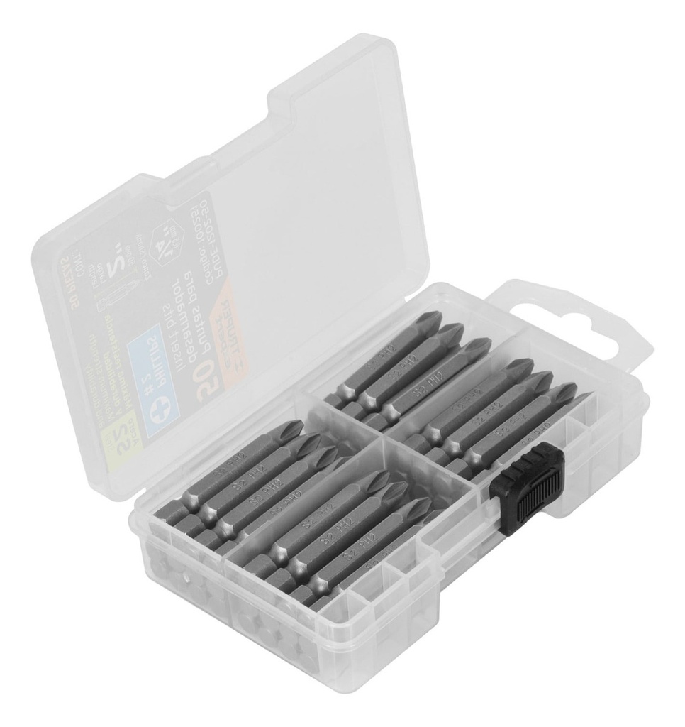 Puntas De Cruz Ph2 Largo 2'' 50pz Truper 100251