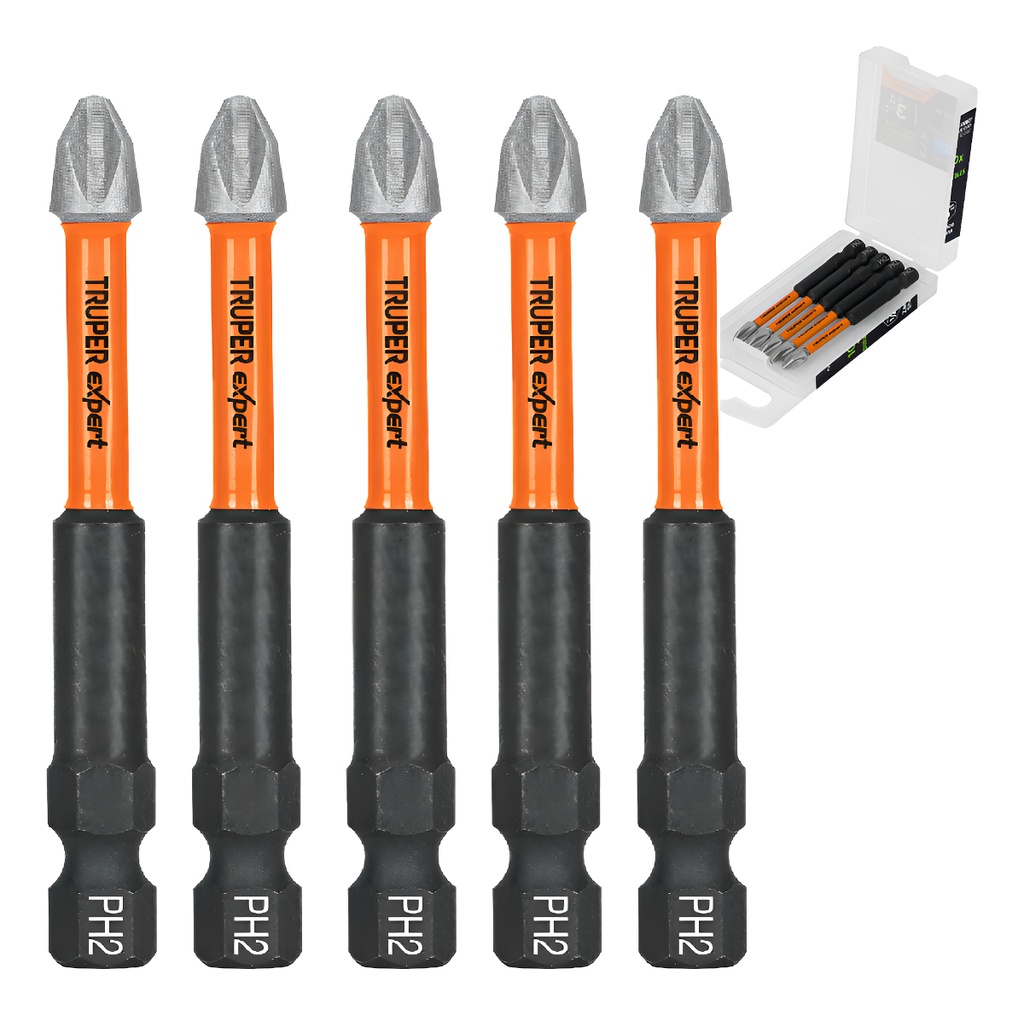 Puntas De Impacto Ph2 X 3" Truper 100821 x5