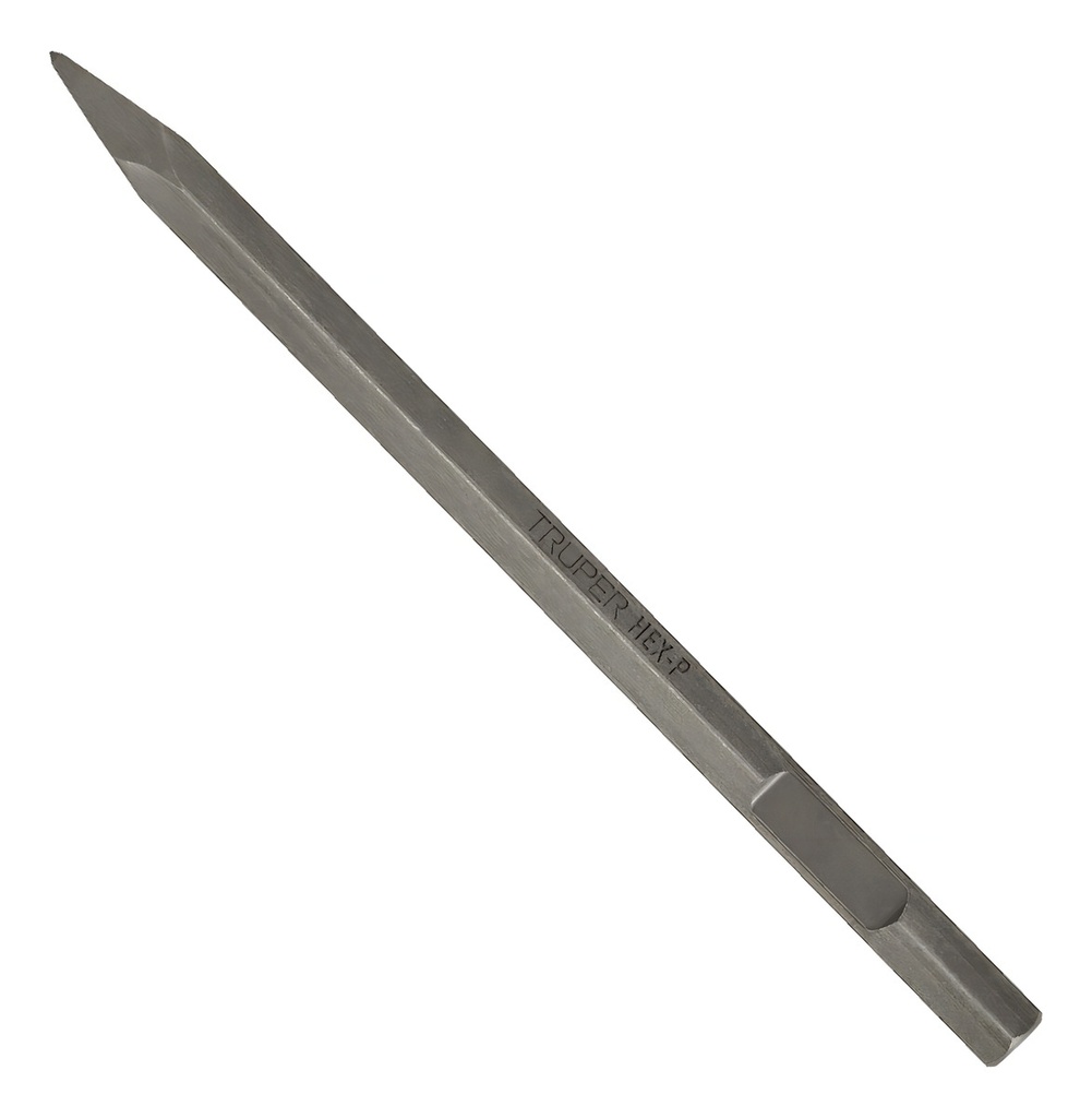 Cincel Plano Zanco Hexagonal De 1 1/8", 20", Truper 101230