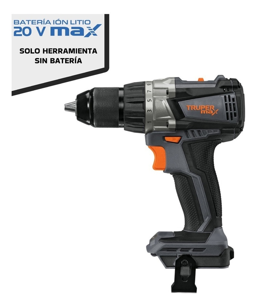 Rotomartillo Inalámbrico 1/2 , S/accesorios, Truper Max