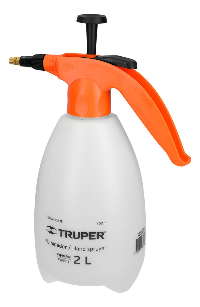 [TR-FDO-2] Truper Fumigador Aspersor Manual Fdo-2 2 Litros 10235 Blanco